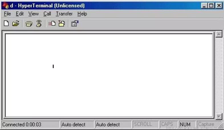 Hyperterminal Window Private Edition