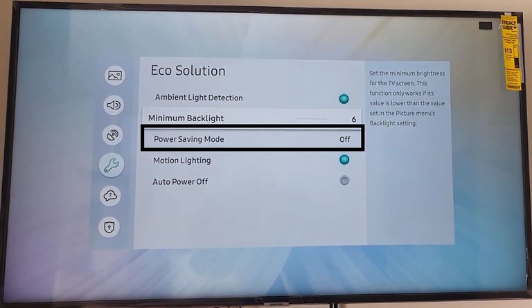 Disable Power Saving Mode Disable Power Saving Mode