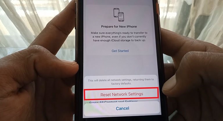 Reset Network Settings